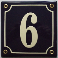 Huisnummer bord 'extra 2' 15x13 cm